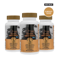 Ultimate Hair Strength PRO Supplements- 90 Days