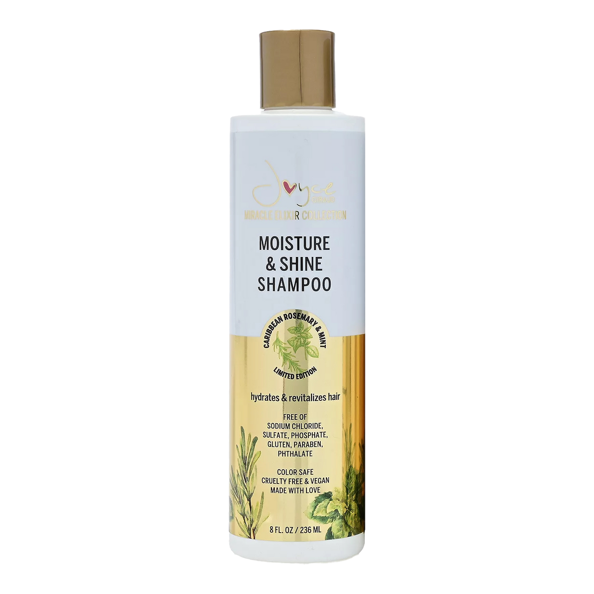 Moisture & Shine Shampoo - Caribbean Rosemary & Mint – Joyce
