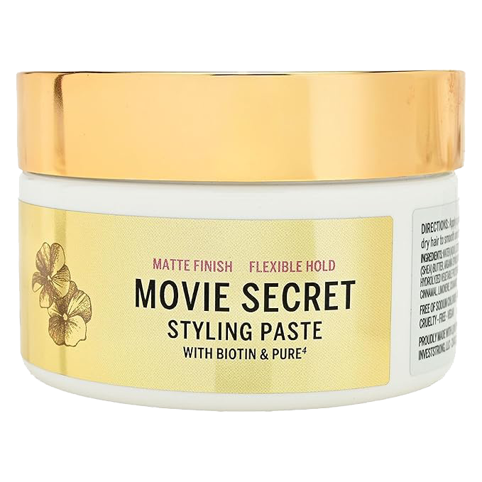 Movie Secrets Styling Paste with Biotin & Pure4 - 4 oz.