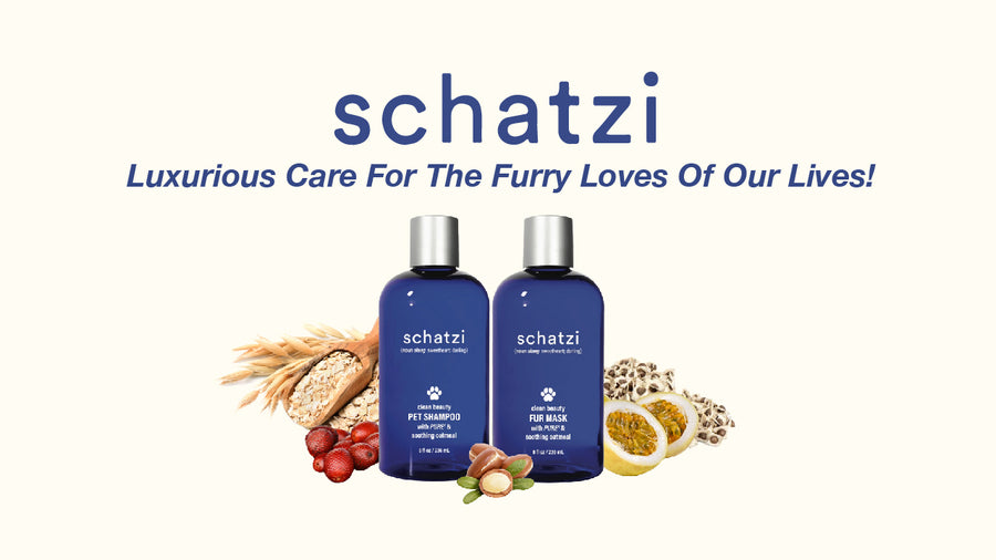 Schatzi Pet Fur Mask with Pure4 & Soothing Oatmeal 8 fl oz.