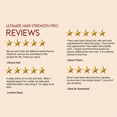 Ultimate Hair Strength PRO Supplements- 90 Days