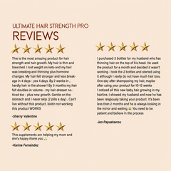 Ultimate Hair Strength PRO Supplements- 90 Days