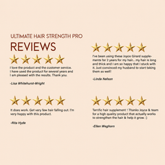 Ultimate Hair Strength PRO Supplements- 90 Days