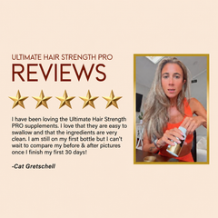 Ultimate Hair Strength PRO Supplements- 90 Days