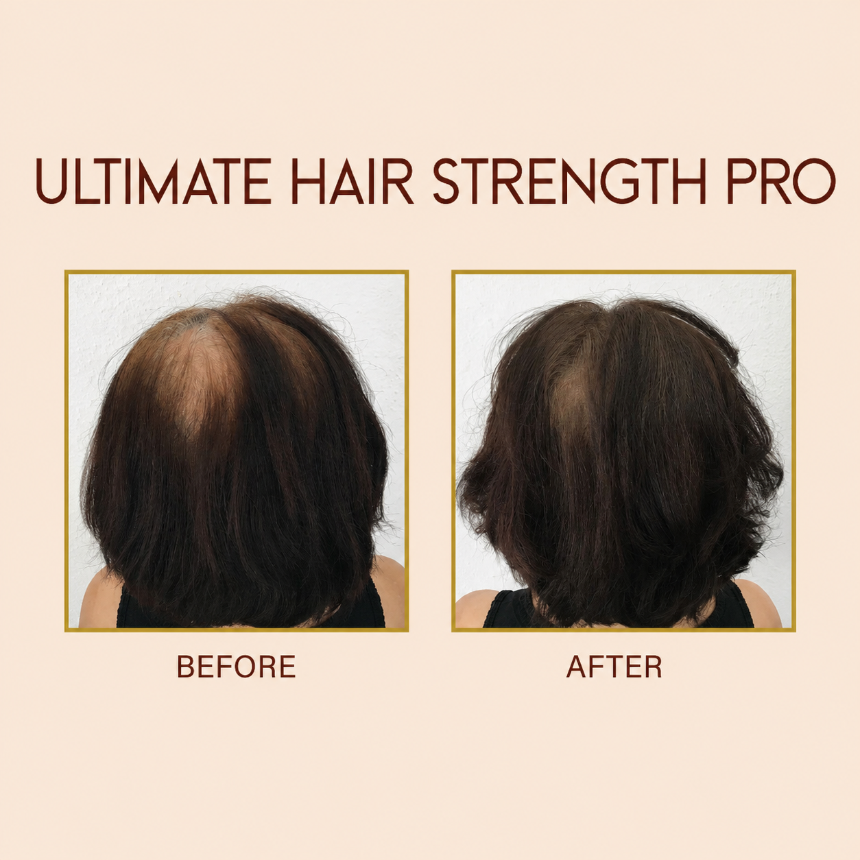 Ultimate Hair Strength PRO Supplements- 90 Days