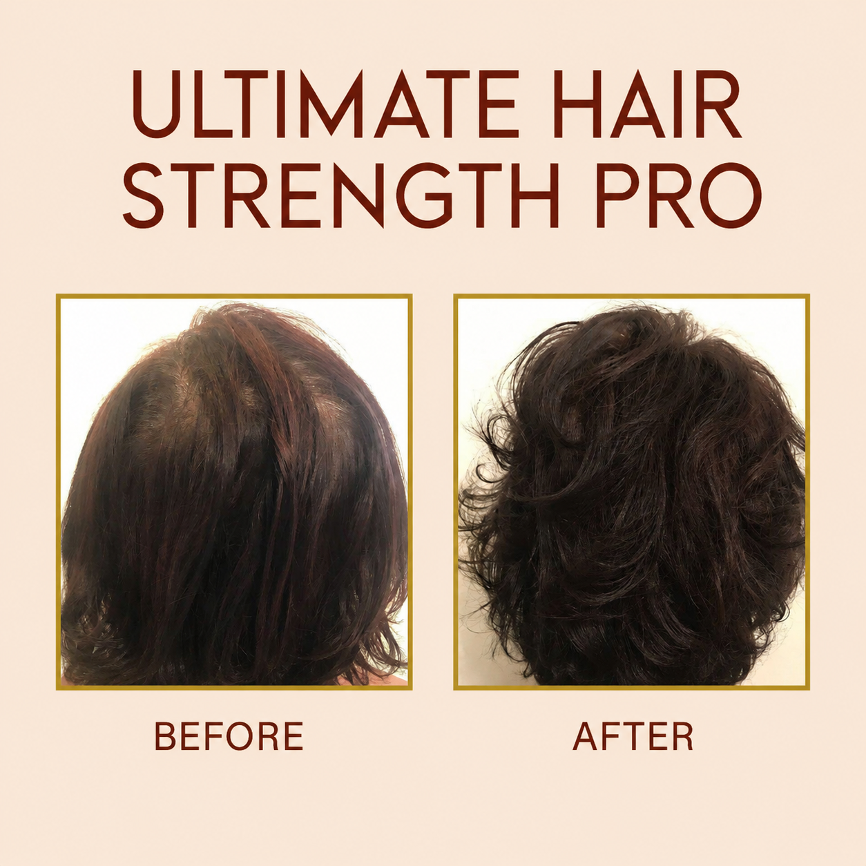 Ultimate Hair Strength PRO Supplements- 90 Days