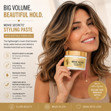 Movie Secrets Styling Paste with Biotin & Pure4 - 4 oz.