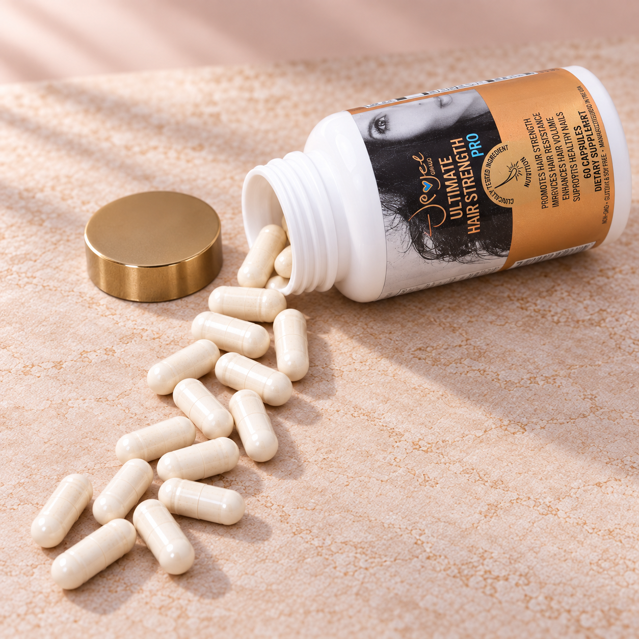 Ultimate Hair Strength PRO Supplements- 60 Days