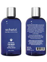 Schatzi Pet Fur Mask with Pure4 & Soothing Oatmeal 8 fl oz.
