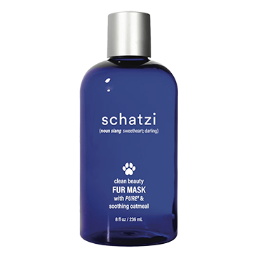 Schatzi Pet Fur Mask with Pure4 & Soothing Oatmeal 8 fl oz.