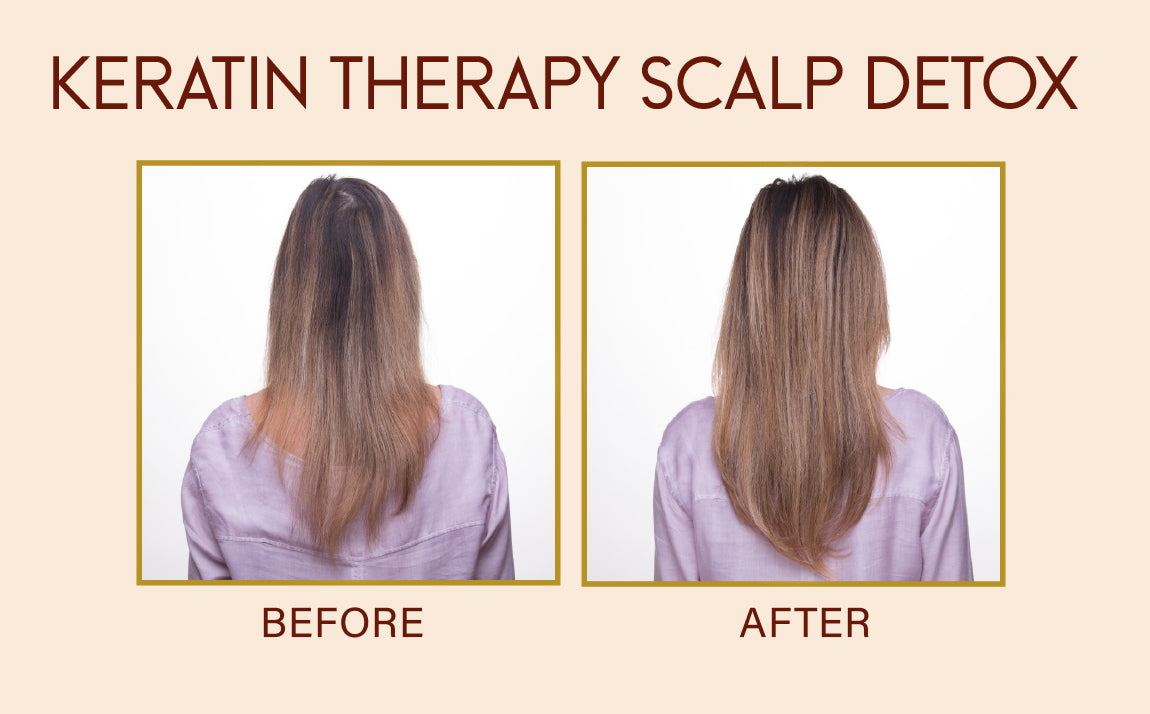 Keratin Therapy Scalp Detox 90 DAYS