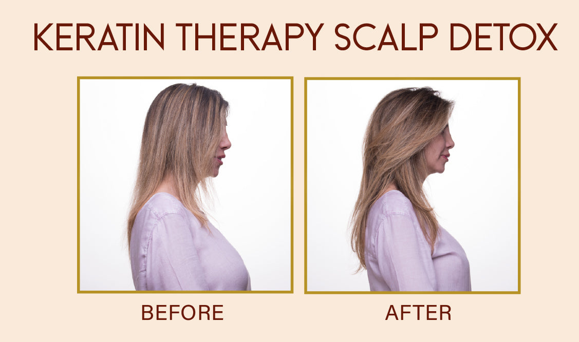 Keratin Therapy Scalp Detox 90 DAYS