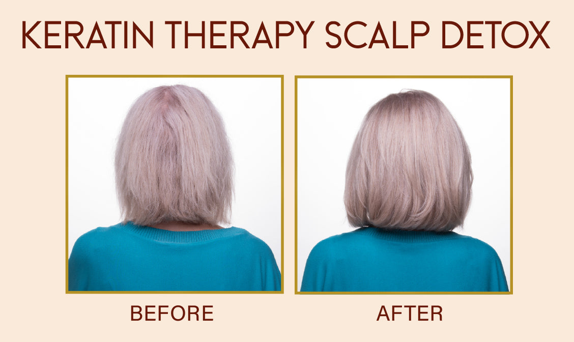 Keratin Therapy Scalp Detox 90 DAYS
