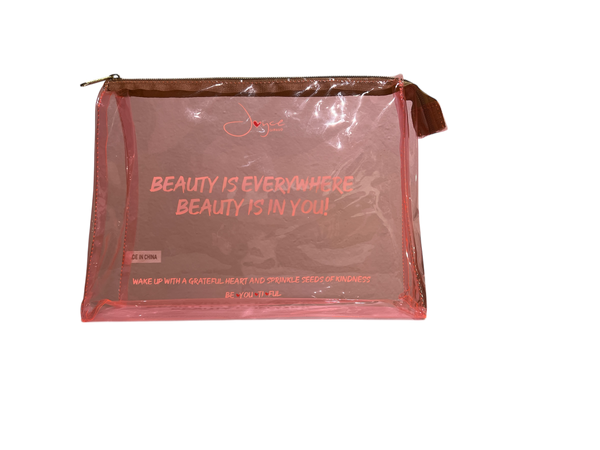 Inspirational Beauty Bag ORANGE