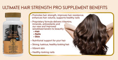 Ultimate Hair Strength PRO Supplements- 90 Days