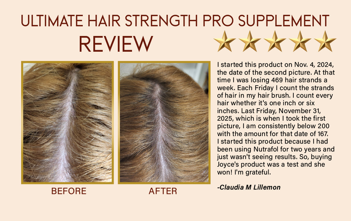 Ultimate Hair Strength PRO Supplements- 90 Days