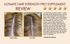 Ultimate Hair Strength PRO Supplements- 90 Days