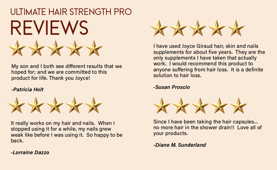 Ultimate Hair Strength PRO Supplements- 90 Days