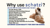 Schatzi Pet Fur Mask with Pure4 & Soothing Oatmeal 8 fl oz.