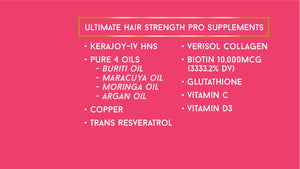 
            
                Load image into Gallery viewer, Ultimate Hair Strength PRO Supplements 30 Days
            
        