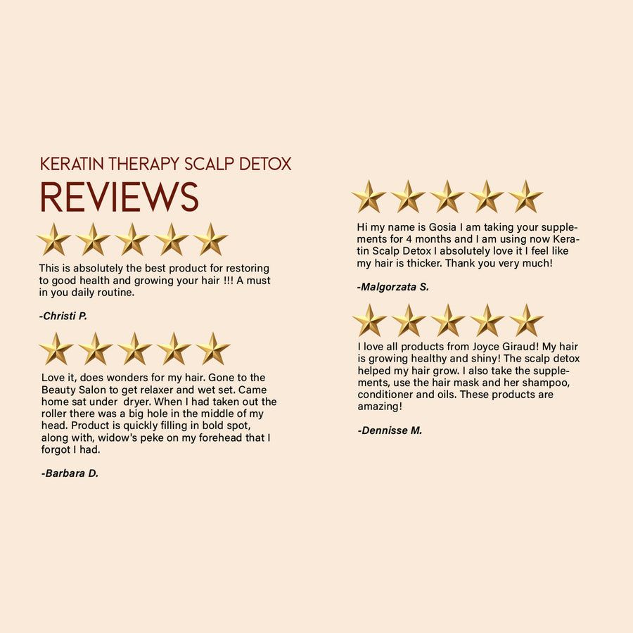 Keratin Therapy Scalp Detox