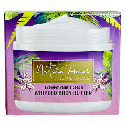 Box of 4 Natura Amor Whipped Body Butters - Various Scents