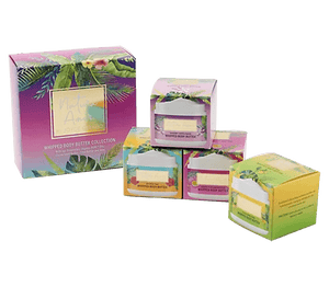 Box of 4 Natura Amor Whipped Body Butter - Various Scents