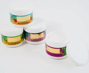 
            
                Load image into Gallery viewer, Box of 4 Natura Amor Whipped Body Butter - Various Scents
            
        
